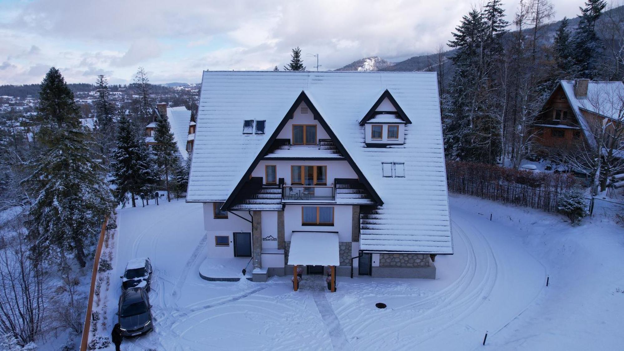 Szlakami 5 Dolin - Apartamenty Obok Doliny Strazyskiej - Sauna I Parking Gratis! Zakopane Bagian luar foto